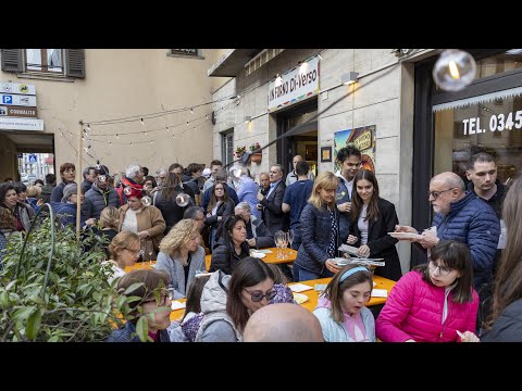 San Giovanni Bianco, inaugurazione di "Un Forno Di-Verso" - 3 aprile 2025