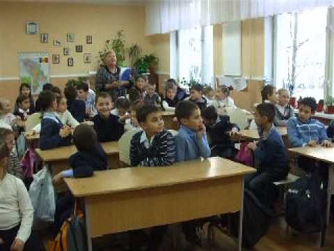 Maria OSOIANU-NICONOV în vizită la elevi