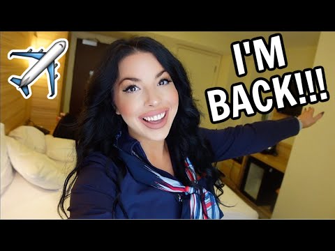 Flight Attendant Life - I'M FINALLY BACK TO FLYING AGAIN! ✈️ 🥳