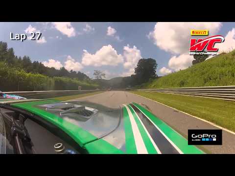PWC Lime Rock 2013 - Tim Pappas On Board Highlights of Round 8 GT