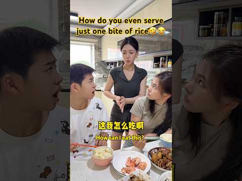 Second Sis took exactly one bite—and what a bite it was! 😂 #funnyfamily