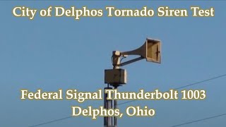 preview picture of video 'Delphos, OH Federal Thunderbolt 1003 11-9-13'