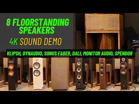 Pick your best speaker!  8 Floor-standing Speakers Sound Battle!