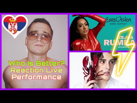 Zejna - Rumba Vs. Luke Black - Samo mi se spava (LIVE Reaction Pesma za Evroviziju Serbia 2023)