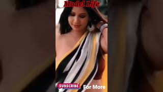 Saree Model Without Blouse  Woman Without Blouse  