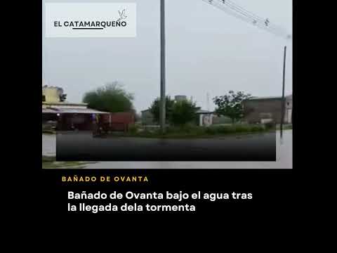 🚨🔴INUNDACIÓN EN BAÑADO DE OVANTA DEPARTAMENTO SANTA ROSA, CATAMARCA