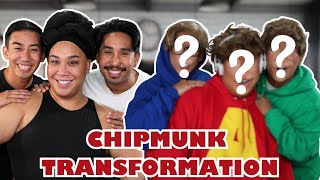 Alvin and the Chipmunks SFX Makeup Transformation | PatrickStarrr