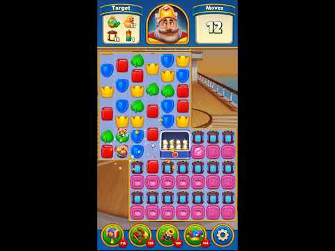 Royal Match Level 3488 - NO BOOSTERS GAMEPLAY 👑 | SKILLGAMING ✔️