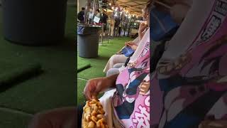 K Town NYC Korean Corn Dog West 32nd Street Afternoon Restaurant Jongro Rice Hotdog.