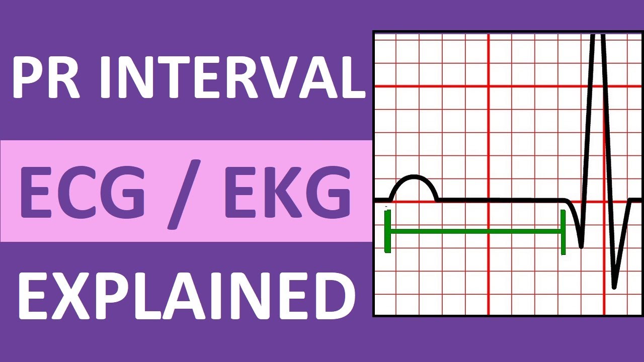 PR Interval ECG EKG Measurement Normal vs Long Nursing NCLEX ACLS