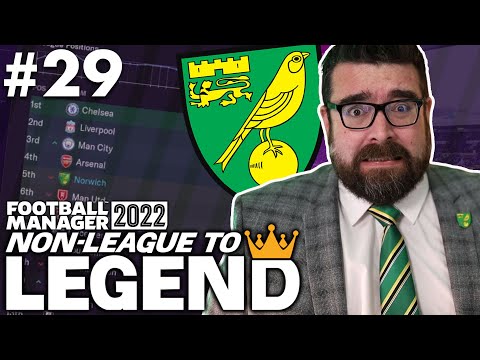 STARTING TO WOBBLE... | Part 29 | NORWICH | Non-League to Legend FM22 | Football Manager 2022