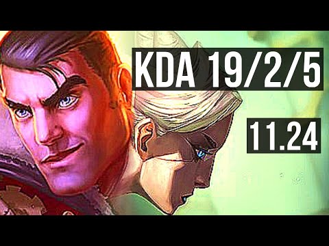 JAYCE vs CAMILLE (TOP) | Legendary, 19/2/5, 1.3M mastery | EUW Master | 11.24