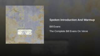 Spoken Introduction And Warmup