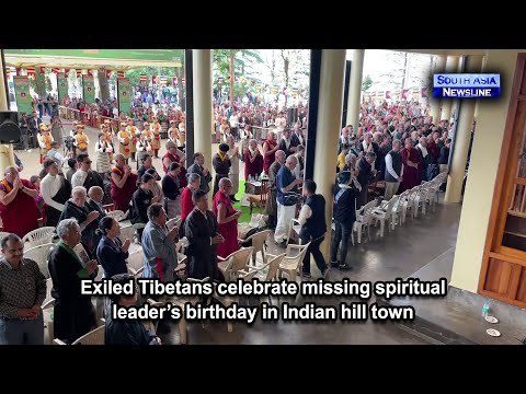 Exiled Tibetans celebrate missing spiritual leader’s birthday in Indian hill town