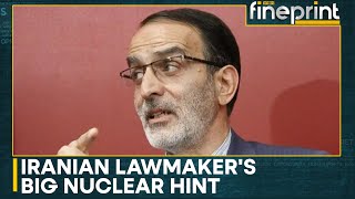 Iranian lawmaker hints at a nuclear test | WION Fineprint