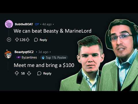 Beasty & MarineLorD Get Challenged For $100 2 vs 3...
