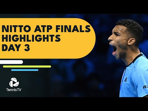 , title : 'Auger-Aliassime Takes On Nadal; Ruud Battles Fritz | Nitto ATP Finals 2022 Highlights Day 3'