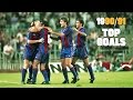 FC Barcelona League Champions 1990/91: Top goals