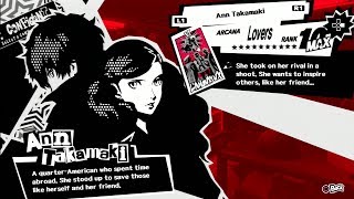 Persona 5: Ann Takamaki Confidant (Lovers) - Platonic and Romantic Routes