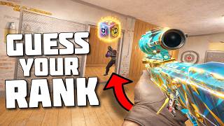 1v1 ME and I'll GUESS your RANK (PRO PLAYER SURPRISE)