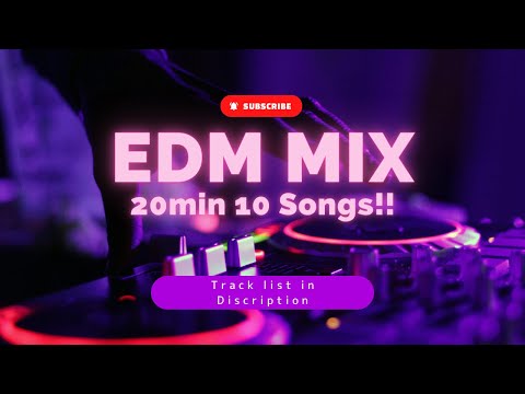 EDM MIX vol.3 | 10 Songs 20Min!! | DDJ-400【サクッとテンションを上げるEDM MIX!!】 Tracklist in Discrition box
