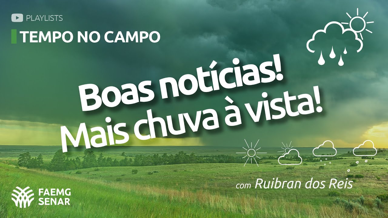 ONDE VAI CHOVER NOS PRÓXIMOS DIAS? | Tempo no Campo - 26 de setembro a 2 de outubro de 20224