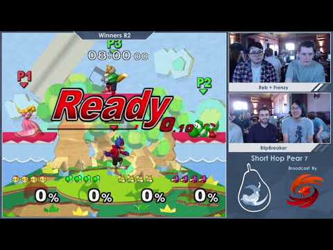 Reb + Frenzy vs BlipBreaker - Short Hop Pear 7 - Doubles - Winners R2