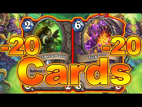Tickatus -20 Cards Deck = Perfect Balanced & Normal! Barrens Mini-Set Wild | Hearthstone
