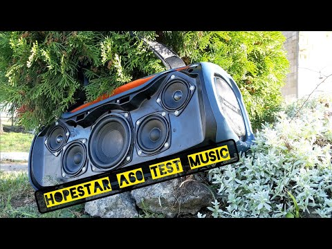 Hopestar A60 Music Test Bluetooth speaker 2023 Nature Sound