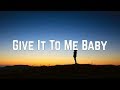 Rick James - Give It To Me Baby (Lyrics)