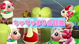 【あつ森】全部可愛い!ちゃちゃまる会話集(怒る、風邪など)#1【あつまれどうぶつの森】