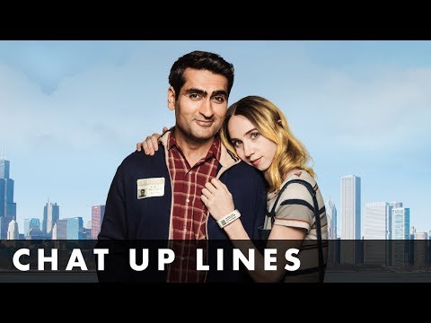 Thumbnail of the video: THE BIG SICK - British Chat-Up Lines with Kumail Nanjiani and writer Emily Gordon