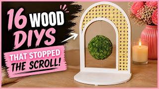 16 Wood DIYS That Stole the Spotlight