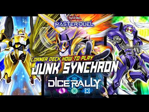 MASTER DUEL - HOW TO PLAY! LOANER DECK JUNK SYNCHRON - DICE RALLY: FUSION & SYNCHRO & LINK EVENT