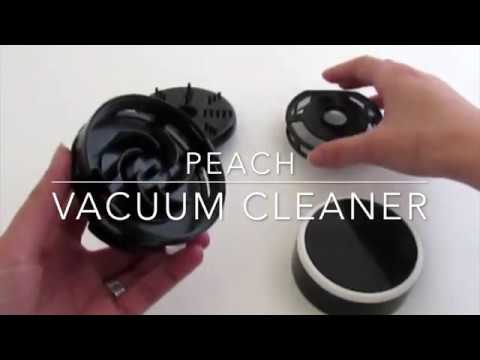 Dulkių siurblys Peach Mini Table Vacuum Cleaner PA105, mėlynas video