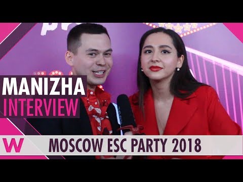 Manizha Interview | Moscow Eurovision Party 2018