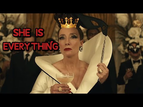 The Baroness being the most iconic disney villain of all time for over 8 minutes straight🖤🤍