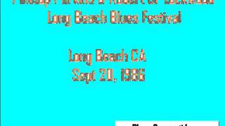 Pinetop Perkins & Robert Jr Lockwood - Long Beach Blues Festival, 1986