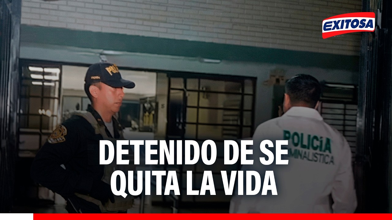 🔴🔵 Sujeto detenido por presunto abuso sexual a dos menores se quita la vida dentro de calabozo