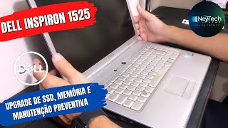 DELL INSPIRON 1525 - UPGRADE + MANUTENÇÃO PREVENTIVA - FICA MUITO BOM
