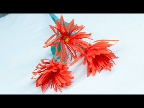 English Daisy paper flowers | Paper Flower Tutorial | Paper Flowers decorations