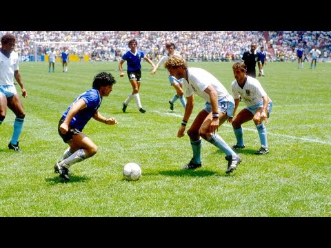 Diego Maradona ● 1986 World Cup Magic Dribbling Skills & Goals