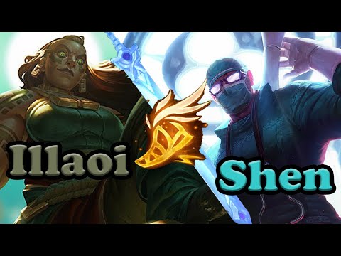 Anti-Bully Shen Build Game (vs. Illaoi)