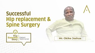 Patient Success Story: Mr. Okike Joshua from Nigeria underwent successful Hip replacement surgery at Artemis Hospital, Gurgaon. - Video Thumbnail