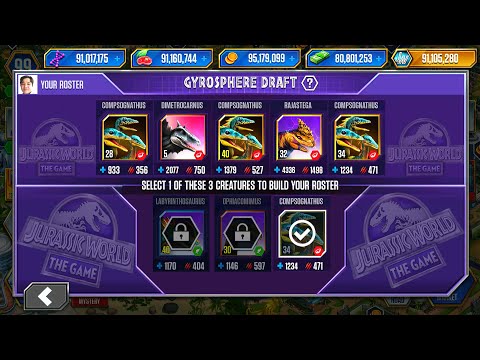 JURASSIC TOUR: RAJASTEGA VS COMPSOGNATHUS | JURASSIC WORLD THE GAME