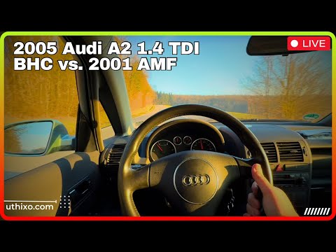 POV 2005 Audi A2 1.4 TDI BHC DIESEL PROBLEM GERÄUSCHE vs. AMF 2001 RADLAGER GETRIEBE SCHALTUNG TURBO