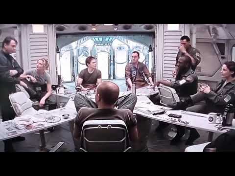 Event Horizon (1997) - Dr. Weir briefs the crew on faster than light travel!
