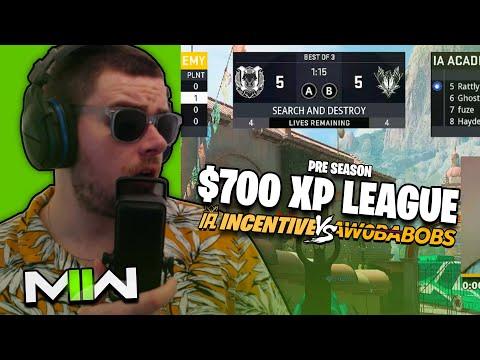 LAST MINUTE MADNESS😳 $700 XP League Pre Season Tournament! IA Academy vs Awobabobs Academy! MW2 Cast