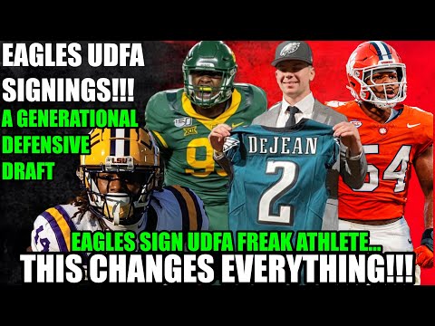 💎 WOW, A GEM! Eagles SIGN FREAK Athlete!🔥 UDFA SIGNINGS! Howie's BEST Draft!💥 It Changes Everything
