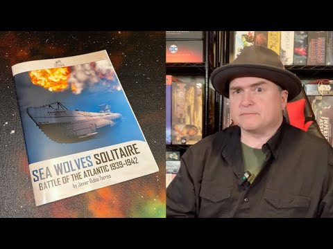 The Discriminating Gamer: Sea Wolves Solitaire: Battle of the Atlantic 1939-1942